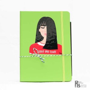 Cuaderno verde "Living my way"