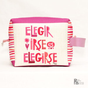 Neceser Elegir irse es elegirse
